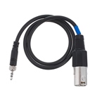 Cordon symétrique minijack vissable vers XLR mâle 60cm Sennheiser