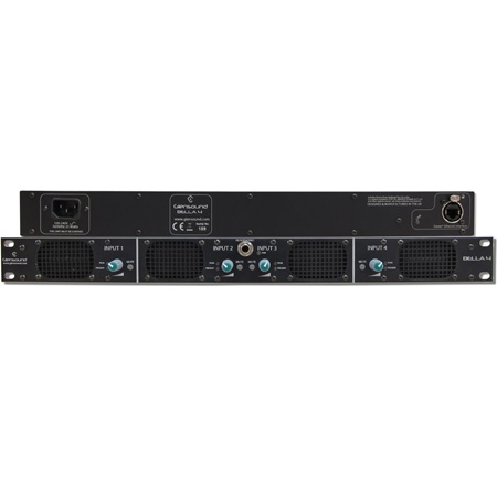 Rack de monitoring Dante 1U - 4 HP Bella4 Glensound