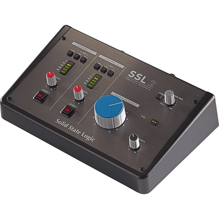 Interface audio SSL USB-C 2 entrées 2 sorties SSL2 MK2