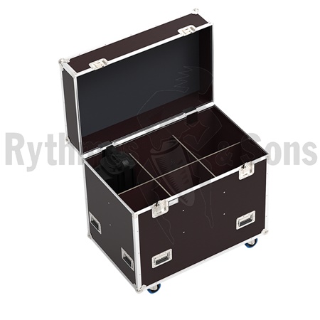 Flight case de transport Rythmes et Sons pour 6 découpes 653/654SX