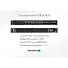 Switch AV manageable M4350-24X8F8V 40 ports NETGEAR XSM4340V