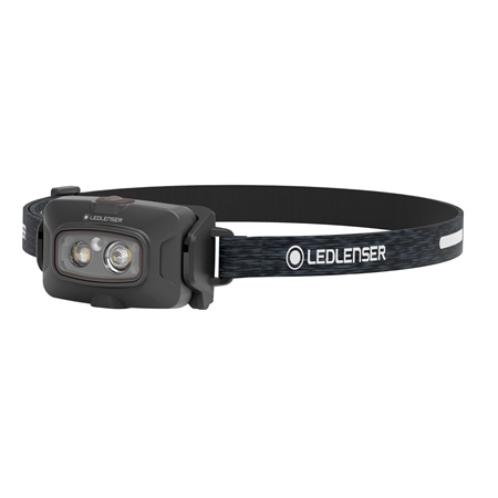 Lampe frontale Led LEDLENSER HF4R Core Noir batterie rechargeable