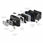 Lampe frontale Led LEDLENSER HF4R Core Bleu batterie rechargeable