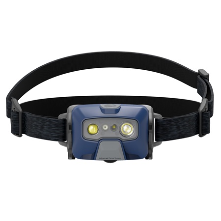 Lampe frontale Led LEDLENSER HF6R Core Bleu batterie rechargeable