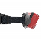Lampe frontale Led LEDLENSER HF6R Core Rouge batterie rechargeable