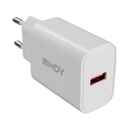 Alimentation/Chargeur secteur compacte LINDY USB Type A 18W 