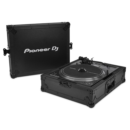 Flight case noir Pioneer DJ pour platine PLX-CRSS12 ou PLX-1000