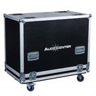 K-LA12A-FC2BLK - Flight case Audiocenter pour 2 enceintes K-LA12A