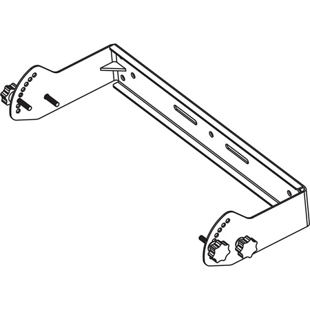 Lyre d'accroche horizontale pour enceinte GT510P et GT510A Audiocenter