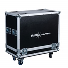 GT512-FC2BLK - Flight case Audiocenter pour 2 enceintes GT512A et GT512P