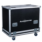 ASTRA210A-FC2BLK - Flight case Audiocenter pour 2 enceintes AVANDA 212A