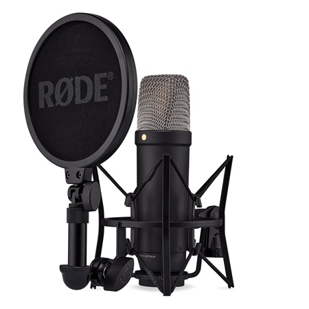 Rode NT1 5th Gen black - micro de studio large membrane XLR et USB