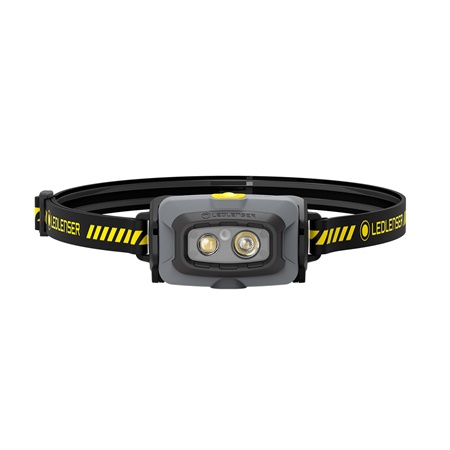 Lampe frontale Led LEDLENSER HF4R Work Noir batterie rechargeable 