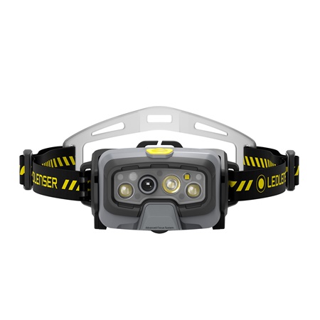 Lampe frontale Led LEDLENSER HF8R Work Noir batterie rechargeable 