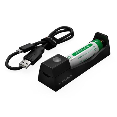 Chargeur et batterie de rechange pour torche Ledlenser MH3, MH4 et MH5