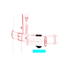 Clip ceinture pour torche Ledlenser H7R, H17R et H19R