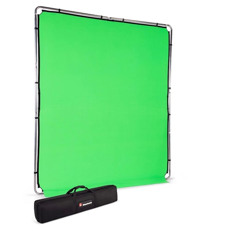 Fond Photo Vidéo MANFROTTO EzyFrame 2x2,3m - Chroma Green