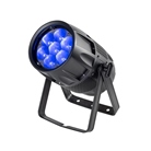 PAR led IP65 7 x 40W RGBW avec zoom motorisé 3,5°-55° Flash