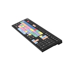Clavier Adobe Premiere Pro CC Logickeyboard PC Nero Slimline Keyboard