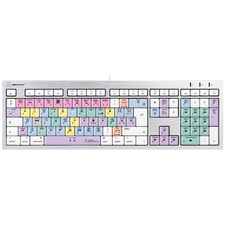 Clavier Final Cut Pro X Logickeyboard Mac ALBA Keyboard