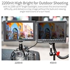 Moniteur LCD vidéo broadcast HDMI FEELWORLD P7 7'' 4K 30Hz 