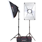 Kit de 2 boites à lumières soft box 50 x 50cm Led Daylight CARUBA 