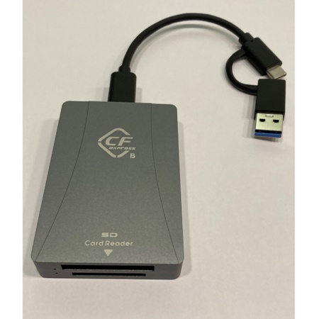 Lecteur KERPIX RO327 pour carte mémoire XQD Type B et SD USB type C 