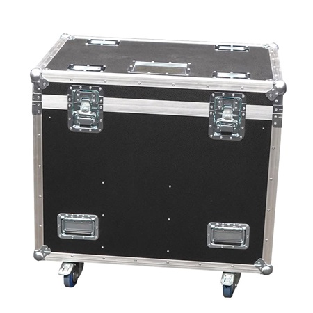 Flight case pour 4 projecteurs ROXX E.SHOW MAXX + accessoires