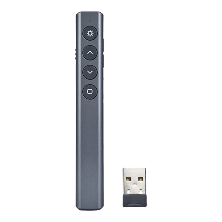 Télécommande de présentation PowerPointer USB économique DLH DY-WP4985