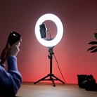 Pied lumière économique court en aluminium CARUBA Light Stand LS-50