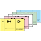 Bloc ou carnet de 100 tickets ou billets numérotés 1-100 SIGEL GN101