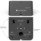 Coffret sécurisé VESA 100 COMPULOCKS Kiosk & AV Capsule stand