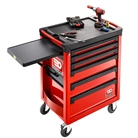 Servante ROLL 6 tiroirs rouge FACOM - largeur 560mm
