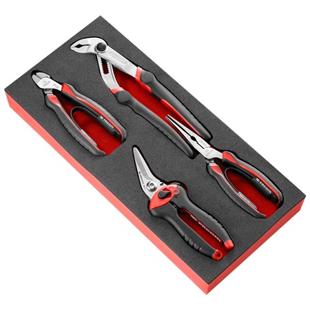 Module mousse FACOM - 3 pinces + 1 coupe-tout CPEA2PB