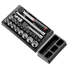 Module thermoformé FACOM - cliquet-douilles 6 pans + acc S161-36PB
