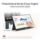 Moniteur portable tactile IPS 15.5'' FHD ASUS ZenScreen Touch MB16AMTR