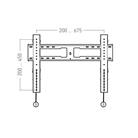 Support mural fixe pour grands écrans ERARD PRO Integra 600T