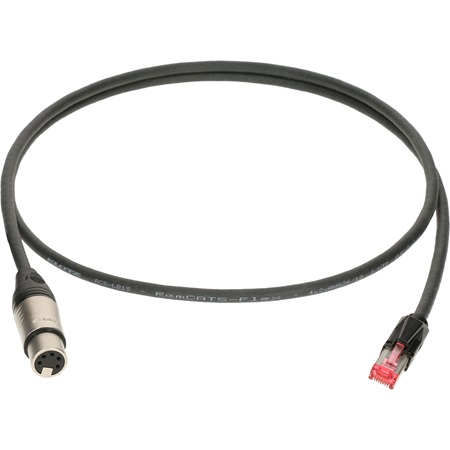 Cordon adaptateur KLOTZ DMX-CAT  XLR 5p femelle - RJ45 mâle - 30cm