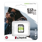 Carte mémoire KINGSTON SD Canvas Select Plus - 512Go 