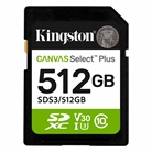 Carte mémoire KINGSTON SD Canvas Select Plus - 512Go 