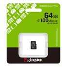 Carte mémoire KINGSTON Micro SD Canvas Select Plus - 64Go 