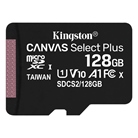 Carte mémoire KINGSTON Micro SD Canvas Select Plus - 128Go 