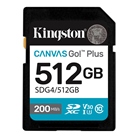 Carte mémoire KINGSTON SD Plus Canvas Go! - 512Go 