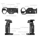 Cage SmallRig 2087D pour hybride SONY Sony Alpha 7 III et 7R III