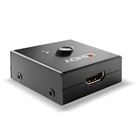 Sélecteur/Switch HDMI 2.0 HDCP 2.2 - 2 entrées 1 sortie - 4K 60Hz