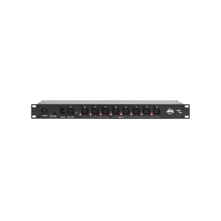 Splitter booster DMX RDM 1 entrée 8 sorties 5pts rackable RDM-XS8 ADJ ...