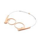 Arceau de rechange 2 oreilles silicones beige DPA 4166/4188/4266/4288