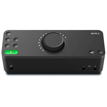 EVO8 by Audient - Interface audio USB-C 4in 4out - 4 préamp