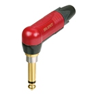 Fiche NEUTRIK jack 6,35 mono mâle coudée avec système silent