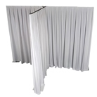 Rideau léger WENTEX P&D Polyester 175g/m² blanc - Dim.(LxH): 3,3x5m 